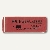 Faber-Castell Radiergummi 7005-40, 50 x 18 x 8 mm, rot  180540