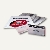 Durable Namensschilder-Set mit Nadel, 40x75 mm, VE 1 Set (20 St&uuml;ck), 8180-00