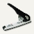 SAX Blockhefter 399, Heftleistung 200 Blatt, Einlegetiefe 70 mm, schwarz, 399-09