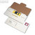 Versandverpackung DiskBox, f. Mini-CD/Disketten, 224x114x8mm, 100St., 20007-3
