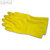 Astrein Gummi-Latex Handschuh, gelb, Grösse S, 38593