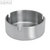 Blomus Aschenbecher m. 3 Ablagen, 8 x 3cm, hochwertiger Edelstahl, silber, 66723
