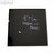 M&M Glas-Magnettafel, schwarz, 35 x 35 cm, 08540401SP