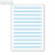 Clairefontaine Notenheft, DIN A4, 8 Blatt, 90 g/qm, 31014C: Produktabbildung 2