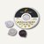 CD Befestigungs-Clips aus Kunststoff, &Oslash; 35mm, transparent, VE 100 St., 92580-1