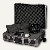 Alu-Multifunktionskoffer m. Schaumstoffeinlage, ca. 460x330x160mm, schwarz, 4513: Produktabbildung 1