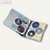 Hama CD-ROM Ordner f&uuml;r 120 Cds, transparent/graphite, 62612