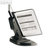 Tarifold Tischsichttafelsystem, Design Black Line, mit 10 Tafeln A4 grau, 734330