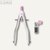 Herlitz Schnellverstellzirkel my.pen, weiß/pink, 11122348: Produktabbildung 1