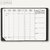 Quo Vadis Lehrerkalender AKADEMIKER, 10x15cm, 1 Woche/2 Seiten, schwarz 028073Q