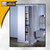 C+P Flügeltürenschrank AS 95, 195 x 95 x 42 cm, verzinkt/lichtgrau, 1-98634-00