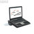 Fellowes Laptop Ständer To Go, 381 x 8 x 273 mm, schwarz, 8030402: Produktabbildung 2