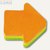 Post-it Haftnotizblock Pfeil-Würfel, 70 x 70 mm, Block á 225 Blatt, 2007A
