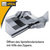 GBC Binderücken ClickBind + Zipper, A4, 34 Ringe, 16 mm, transp, 50 St., 387326E: Produktabbildung 2