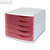 Atlanta Bürobox Silky Touch, 300 x 261 x 375 mm, pink, 1 St., A686358321