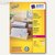 Zweckform Adress-Etiketten f&uuml;r DIN lang, 99.1x38.1 mm, 1400 St./Pack, L7163-100