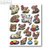 Herma Schmucketiketten MAGIC, Ostern, Puffy Lämmchen, 10 x 1 Blatt, 3856