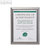 TPAC Bilderrahmen Certificate Frame, DIN A4, rauch, Non Glass, PELA4SMKNG