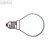 MAUL Glühlampe, 40 Watt, Sockel E 14, glasklar, 10 Stück, 8269505