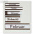 Hebel Namens-Profilschilder+1 Ktn-Streifen, 2x8 cm, 20 St., braun, 6541977: Produktabbildung 2