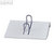 Maul Kalenderuntersatz aus Metall, 20.5 x 15.8 x 6 cm, grau, 2 St., 7176682