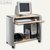Durable Computertisch Design Line, H820xB985xT440mm, ahorn/silber, 3190120