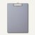 Maul Schreibplatte A5, Karton m. Folienüberzug, silber, 12 St., 2335395