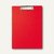 Maul Schreibplatte A5, Karton m. Folienüberzug, rot, 12 St., 2335325