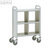 fetra B&uuml;rowagen 4872, B81xT38x5xH110 cm, Traglast max. 150 kg, lichtgrau, 4872