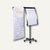 Flipchart Silvertec mobil, Schreibfl&auml;che 102 x 73 cm, silber, 1510000, 1510 00