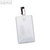 Durable H&uuml;llen f&uuml;r Ausweise/Magnetkarten, hoch 90x54 mm, transp., 25 St. 8112-19