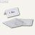 Durable Tischnamensschild aus PET 52/104 x 100 mm, transparent, 20 St., 8047-19