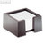 Durable Zettelkasten NOTE BOX CUBO, schwarz, 5 St&uuml;ck, 7724-01