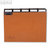 Durable Leitkarten A5 aus Pressspan, 25 tlg., 5/5-Teilung, braun, 25 St.,4156-11