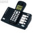 Tiptel Telefon easy Dect XL2, analog, schnurlos, schwarz, 1090850