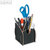 Fellowes "Earth" Stifteköcher, 2 Fächer, Recycling, schwarz, 8010901
