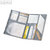 Veloflex Bürofix-Mappe, DIN A4, PVC, Mappe mit Selbstklebeartikel, grau, 2000200