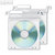 Veloflex H&auml;ngeregister CD/DVD H&uuml;llen Nachf&uuml;llpackung, transp., 100 St., 2510000