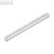 Veloflex Klemmschienen, A4, Hart-PVC, 6 mm, Eurolochung, transp. 100 St. 4946000