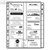 Veloflex Visitenkartenregister, A4, PP, transparent, 10tlg., 5 Stück, 5341100