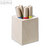 Durable Schreibgeräteköcher PEN HOLDER CUBO eco, beige, 10 Stück, 7742-16: Produktabbildung 2
