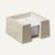 Durable Zettelkasten NOTE BOX CUBO eco, beige, 10 Stück, 7744-16