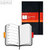 Moleskine 40152 Wochennotizbuch A5 1W/2S schwarz 130X210mm 144 Seiten