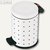 Hailo Tret-Kosmetikeimer Trento style 4, weiß, H 27 x Ø 18 cm  0704-470: Produktabbildung 1
