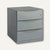 Rollcontainer Wave, 3 Materialschübe, H495xB420xT565 mm, silber WVA59MSSS-855, W