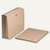 FAST Archivmappe m. Einschlagklappen, dehnbar bis 80mm, beige, 25 St., 9221X25: Produktabbildung 1
