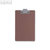 Leitz Klemmbrett, mit Briefklemmer, DIN A4, braun, 3964-00-00