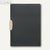 Durable Klemm-Mappe CLIP FILE eco, aus PP, DIN A4, anthrazit, 2816-57