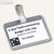 5* Namensschilder 90x54mm mit Clip laminiert  25-er Pack