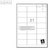 Zweckform Adress-Etiketten f. C6 Kuverts, 63.5x38.1 mm, 2100 St./Pack, J8160-100
